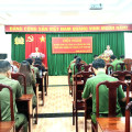 Công an phường Long Mỹ sơ kết 6 tháng đầu năm 2025