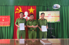 Công an xã Hiệp Hưng tổ chức Lễ công bố Quyết định về công tác cán bộ