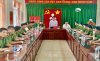 Bí thư xã Hiệp Hưng đến thăm hỏi và động viên cán bộ, chiến sỹ Công an xã nhân kỷ niệm 80 năm Ngày truyền thống Công an nhân dân