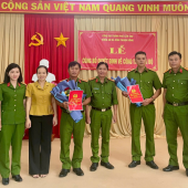 Công an xã Vĩnh Thuận Đông triển khai công tác cán bộ