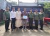 Phòng Kỹ thuật nghiệp vụ và ngoại tuyến tổ chức Lễ khởi công xây dựng Nhà Đại đoàn cho gia đình ông Phan Văn Bình tại phường Long Tuyền, thành phố Cần Thơ