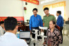 Công an thành phố Cần Thơ: Khám bệnh, cấp phát thuốc và tặng quà gia đình chính sách tại xã Hỏa Lựu