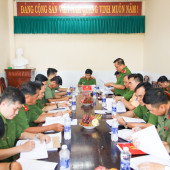 Vượt khó, giữ vững ANTT - Công an xã Đông Thuận hoàn thành hơn 78% chỉ tiêu được giao năm 2025