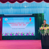 Công an phường Sóc Trăng tuyên truyền phòng, chống ma túy  cho học sinh, sinh viên