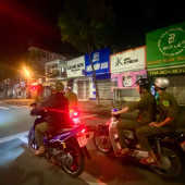Tuần tra, giữ gìn an ninh, trật tự trên địa bàn phường Cái Khế và phường Long Mỹ