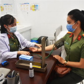 Biện pháp thực hiện bảo hiểm y tế đối với sĩ quan, hạ sĩ quan, chiến sĩ và học viên Công an nhân dân