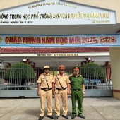 Bảo đảm an ninh, trật tự Lễ khai giảng tại phường Sóc Trăng