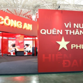 Tái hiện bản hùng ca Công an nhân dân qua  Triển lãm thành tựu Việt Nam 80 năm