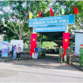 Công an xã Phong Điền, thành phố Cần Thơ đảm bảo an ninh, trật tự lễ khai giảng năm học 2025 -2026.