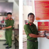 Công an xã Tân Bình tiếp nhận 02 khẩu súng  do người dân tự nguyện giao nộp