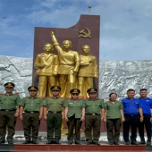 Phòng Hậu cần, Công an thành phố Cần Thơ tổ chức hành quân về nguồn tại các “địa chỉ đỏ”