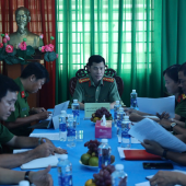 Lãnh đạo Công an thành phố kiểm tra công tác 8 tháng đầu năm 2025  tại Công an phường Trung Nhứt