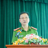 Tập huấn công tác bảo vệ và khám nghiệm hiện trường cho Công an cấp xã.