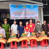 Đoàn - Hội Công an xã Vĩnh Thuận Đông  “Cùng chia sẻ - nhận yêu thương”