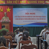 Phòng An ninh kinh tế, Công an thành phố Cần Thơ phối hợp với Ban Quản lý các khu chế xuất và công nghiệp Cần Thơ trong đảm bảo an ninh, trật tự Khu công nghiệp An Nghiệp.