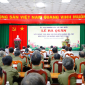 Đồng chí Phó Giám đốc Vũ Thành Thức tham dự Lễ ra quân xây dựng “Địa bàn xã Phú Hữu không ma túy năm 2025 và những năm tiếp theo”