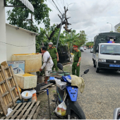 Công an phường Cái Răng, xã Phong Điền bảo đảm an ninh, trật tự  phục vụ Đại hội Đảng bộ thành phố Cần Thơ và Đại hội Mặt trận Tổ quốc xã