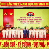 Công an thành phố Cần Thơ góp phần vào thành công của Đại hội Đảng bộ thành phố Cần Thơ lần thứ I