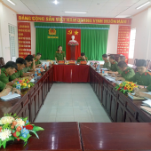 Công an xã Châu Thành, Thạnh Hòa tiếp, làm việc với các Đoàn kiểm tra Bộ Công an và Công an thành phố