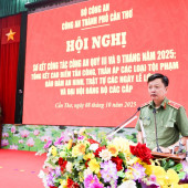 Công an thành phố Cần Thơ: giữ vững an ninh,  thúc đẩy phát triển kinh tế - xã hội