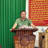 Đảng ủy Phòng An ninh nội địa tổ chức Hội nghị quán triệt Nghị quyết Đại hội đại biểu Đảng bộ Công an thành phố Cần Thơ lần thứ I, nhiệm kỳ 2025 - 2030 cho toàn thể cán bộ, đảng viên
