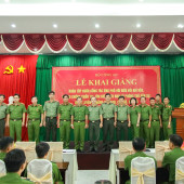 Công an 07 tỉnh, thành phố phía Nam tham gia tập huấn ứng phó biến đổi khí hậu và cứu nạn, cứu hộ tại Cần Thơ