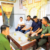 Công an xã Phú Hữu chủ động, tích cực thực hiện công tác tuyển quân năm 2026