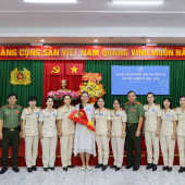 Đại hội Phụ nữ Phòng Công tác chính trị, Công an thành phố Cần Thơ lần thứ I, nhiệm kỳ 2025 - 2030: Dấu ấn bản lĩnh, trí tuệ và khát vọng vươn lên trong kỷ nguyên mới