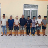 Triệt phá các tụ điểm đánh bạc tại xã Hồ Đắc Kiện, xã Trung Hưng và xã Phụng Hiệp