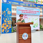 Công an phường Cái Khế tuyên truyền phòng, chống bạo lực học đường