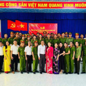 Công an xã An Ninh chăm lo đời sống tinh thần cho cán bộ, chiến sĩ