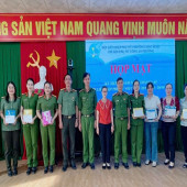 Phụ nữ Công an phường Long Bình, xã Trần Đề, xã Kế Sách và Thanh tra Công an thành phố với nhiều hoạt động thiết thực kỷ niệm Ngày Phụ nữ Việt Nam