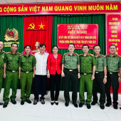 Công an phường Hưng Phú sơ kết công tác quý III và 9 tháng  đầu năm 2025, triển khai nhiệm vụ quý IV/2025