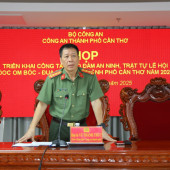 Triển khai công tác bảo đảm an ninh, trật tự Lễ hội Oóc Om Bóc - Đua ghe Ngo thành phố Cần Thơ năm 2025