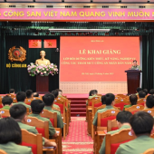 Khai giảng lớp bồi dưỡng công tác tham mưu CAND năm 2025