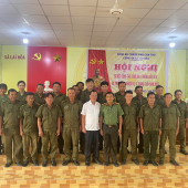 Lực lượng tham gia bảo vệ an ninh, trật tự cơ sở xã Lai Hòa – “cánh tay nối dài” vững chắc của Công an xã