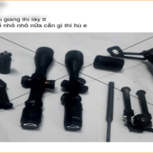 Đấu tranh với các đối tượng sử dụng mạng xã hội Facebook  rao bán đồ vật nghi là súng hơi, linh kiện súng hơi