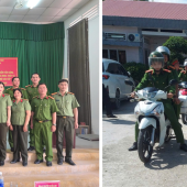 Công an xã Tân Thạnh thực hiện quả đợt  cao điểm tấn công, trấn áp tội phạm
