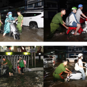 Công an cơ sở tiếp tục hỗ trợ Nhân dân, bảo đảm an ninh, trật tự