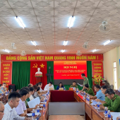 Công an phường Long Bình sơ kết 9 tháng và triển khai  nhiệm vụ cuối năm 2025