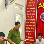 Công an xã Thạnh Phú và xã Thạnh Quới sơ kết  công tác 9 tháng đầu năm 2025