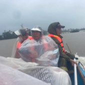 Quyết tâm ứng phó, khắc phục hậu quả thiên tai, bảo vệ, hỗ trợ, giúp đỡ Nhân dân