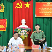 Công an thành phố Cần Thơ kiểm tra, làm việc tại Công an  phường Mỹ Quới và phường Ngã Bảy