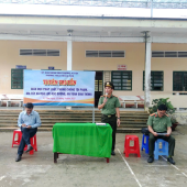 Kiến thức pháp luật – chìa khóa vàng trong công tác phòng ngừa  vi phạm pháp luật tại phường Vị Tân