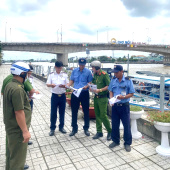 Đảm bảo an toàn giao thông đường thủy - giữ gìn bình yên tại phường An Bình