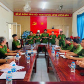 Công an xã Thạnh Xuân, phường Long Bình, Ngã Năm tiên phong trong xây dựng tổ chức Đảng hiện đại, gương mẫu và hiệu quả.
