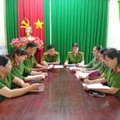 Ủy ban Kiểm tra giám sát các Chi bộ Công an xã Tân Long