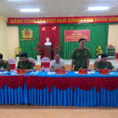 Công an phường Mỹ Xuyên tổ chức Hội nghị đối thoại năm 2025