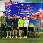 Công an phường Vị Tân sôi nổi tổ chức giải cầu lông chào mừng Đại hội Đoàn Thanh niên cộng sản Hồ Chí Minh các cấp