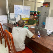 Công an cơ sở nâng cao hiệu quả cải cách hành chính và dịch vụ công phục vụ Nhân dân